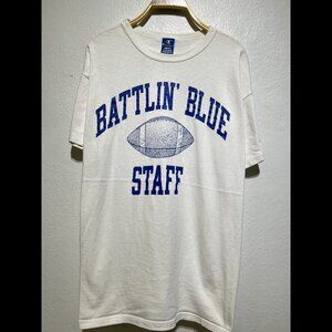 Battlin Blue Staff Football T L Sports Athletic Football Staff shirt